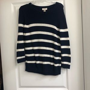 Navy sweater